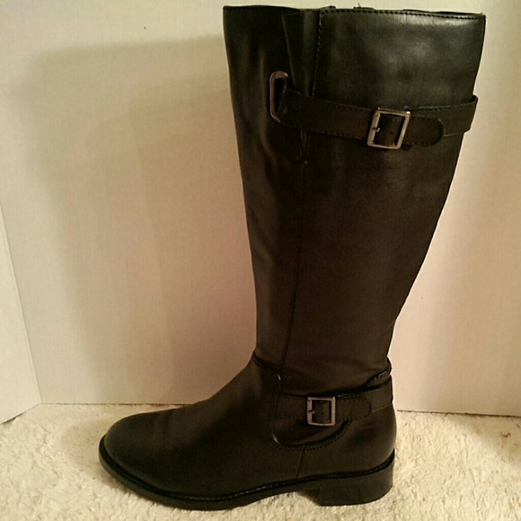 Franco Fortini black leather boots - Picture 1 of 8